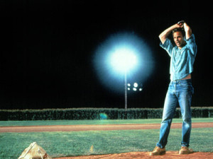 Kevin Costner's character built the field, and yes, the players came. Our dream at AZ Media Maven is to create content and the readers will come. (Photo Courtesy of Universal Pictures)
